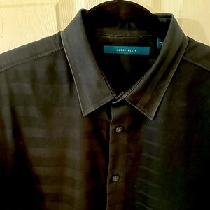 ￼￼ Men’s short sleeve, large, Perry, Ellis, Cotton shirt